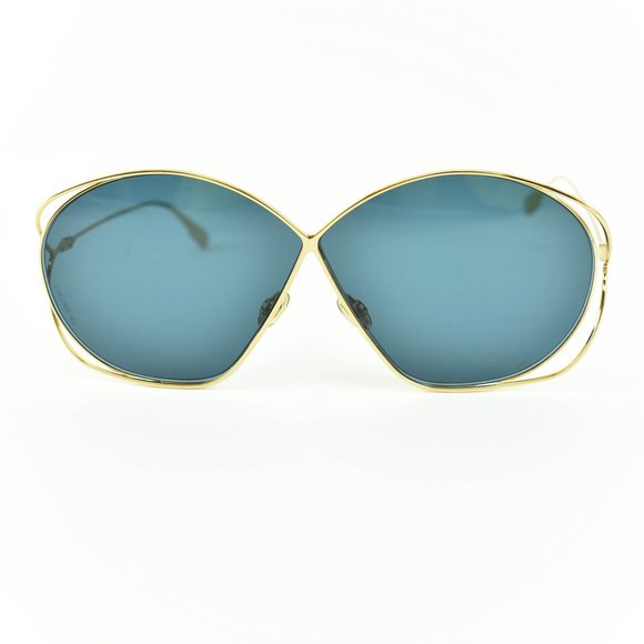 DIOR "Stellaire2" Gold Metal CD Logo Sunglasses mp - Picture 2 of 10